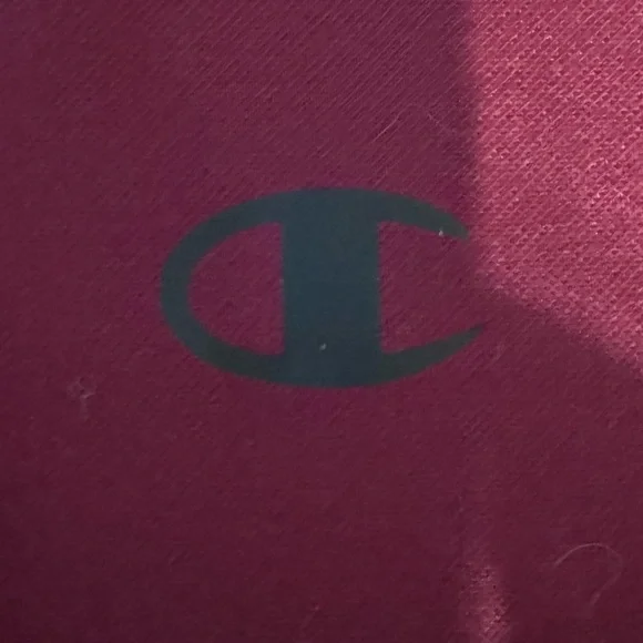 Champion maroon hoodie size large power train duo fold - Picture 3 of 5